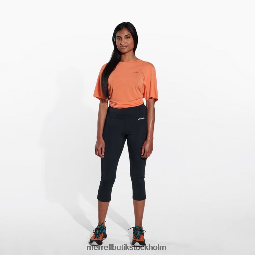 kvinnor Merrell svart någonsin flytta capri kläder DP80HP1331