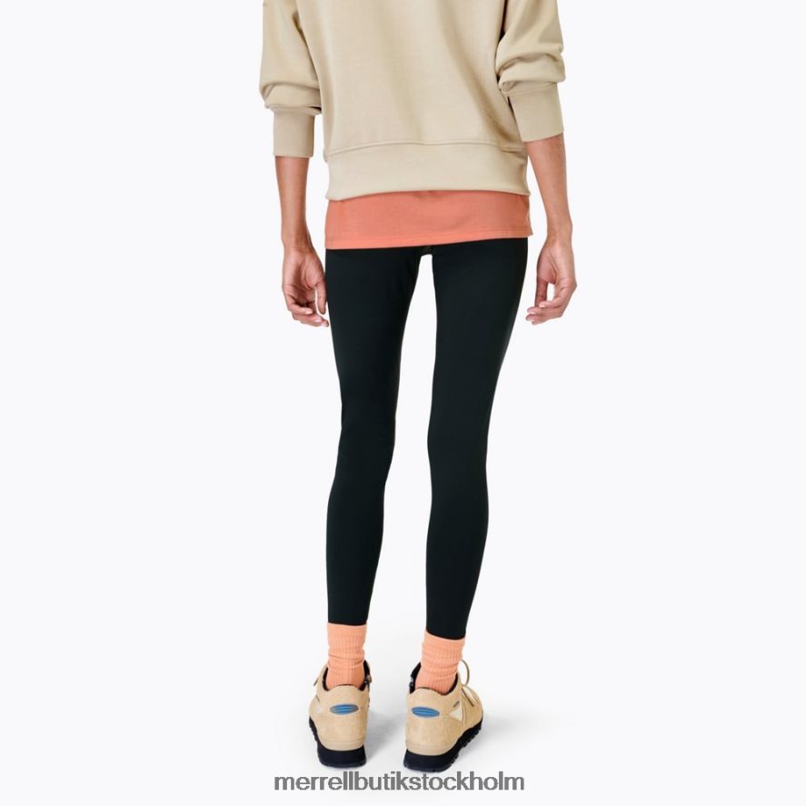 kvinnor Merrell svart någonsin rör sig hårt kläder DP80HP1020