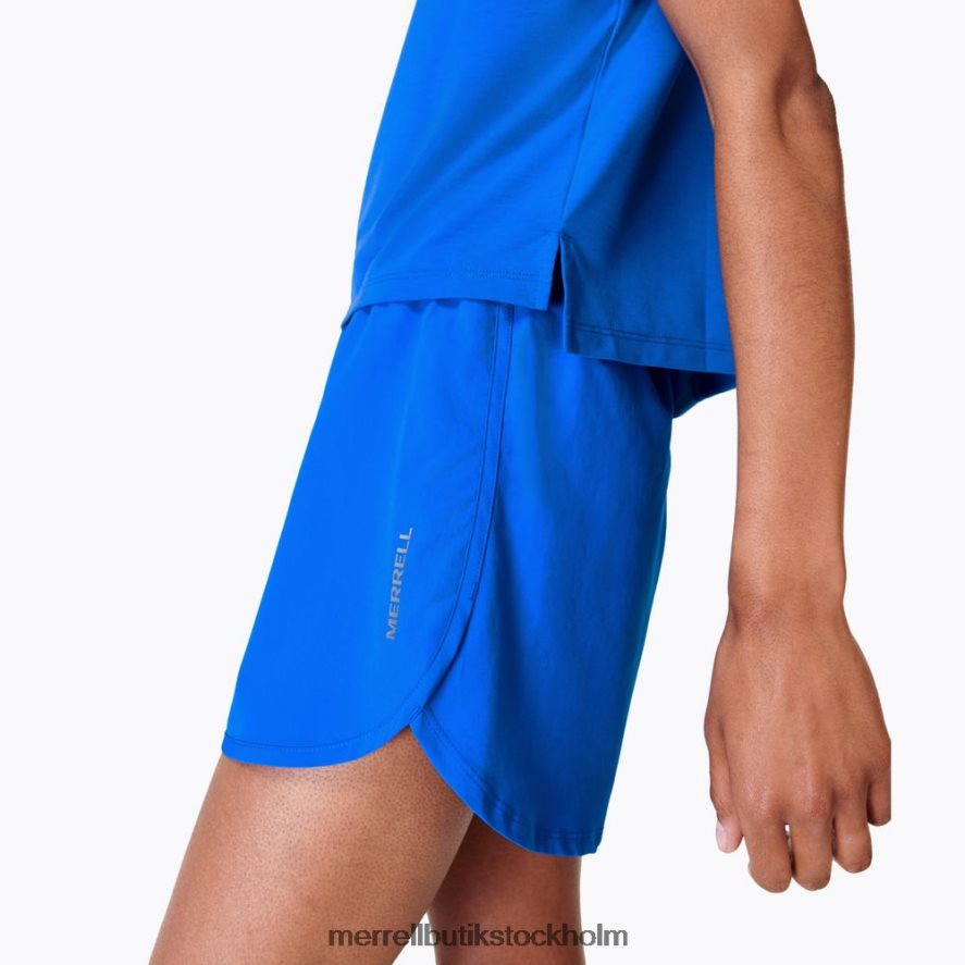 kvinnor Merrell victoria blå terrängen är kort kläder DP80HP1017