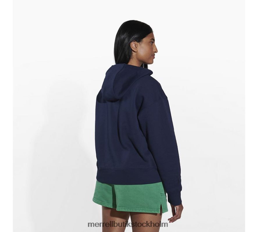 kvinnor Merrell Marin skrottröja med luvtröja kläder DP80HP1240
