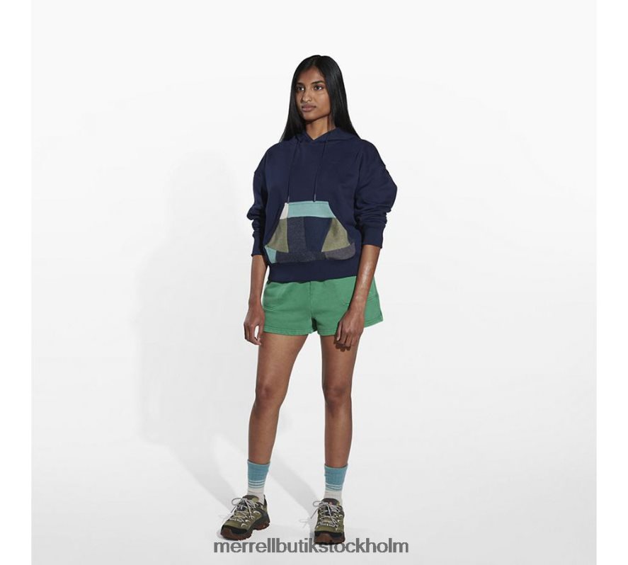 kvinnor Merrell Marin skrottröja med luvtröja kläder DP80HP1240