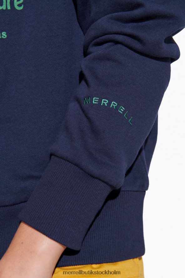 kvinnor Merrell Marin yttre sinnesstämning besättning kläder DP80HP1153