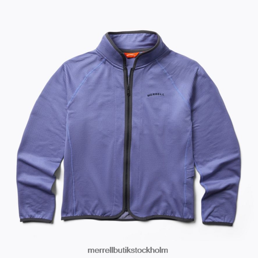 kvinnor Merrell baja blå ljung geotex full zip kläder DP80HP1281