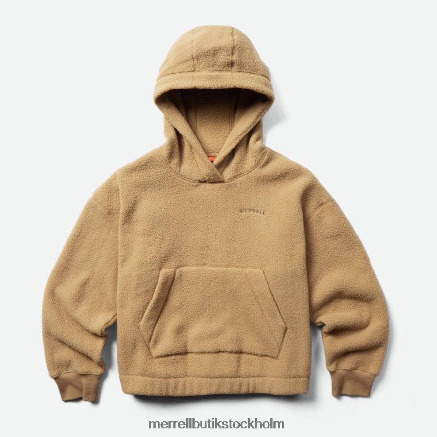 kvinnor Merrell kelp sherpa hoody kläder DP80HP1014