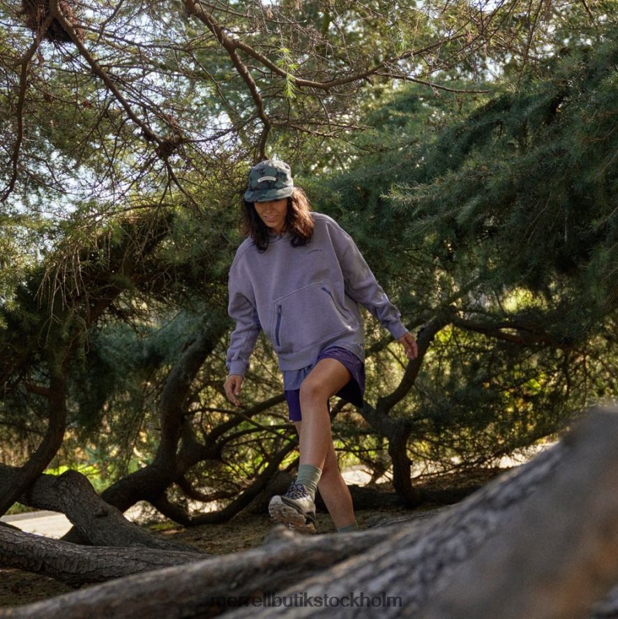 kvinnor Merrell potters lera scout tröja med luva kläder DP80HP1330