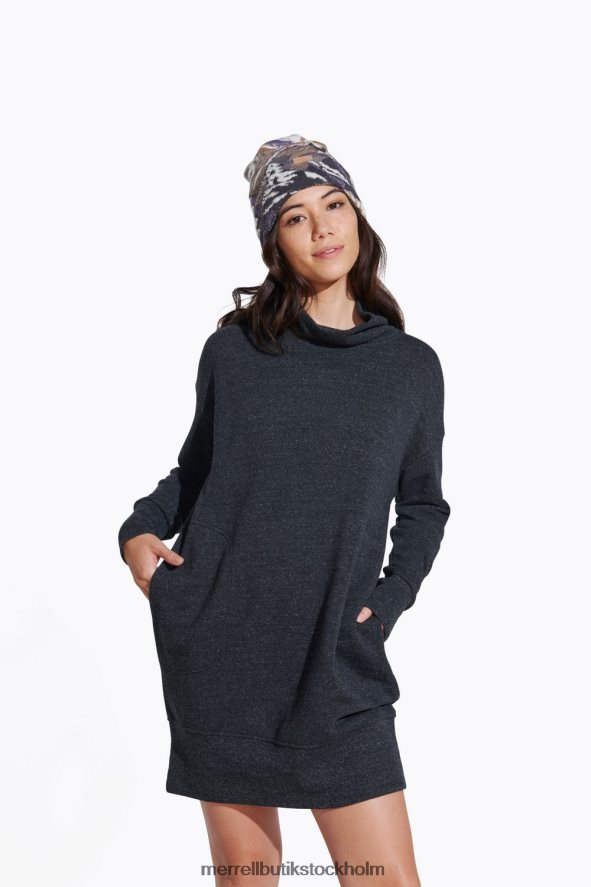 kvinnor Merrell svart ljung dianthus klänning kläder DP80HP1260