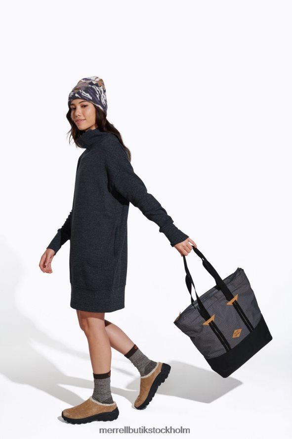 kvinnor Merrell svart ljung dianthus klänning kläder DP80HP1260