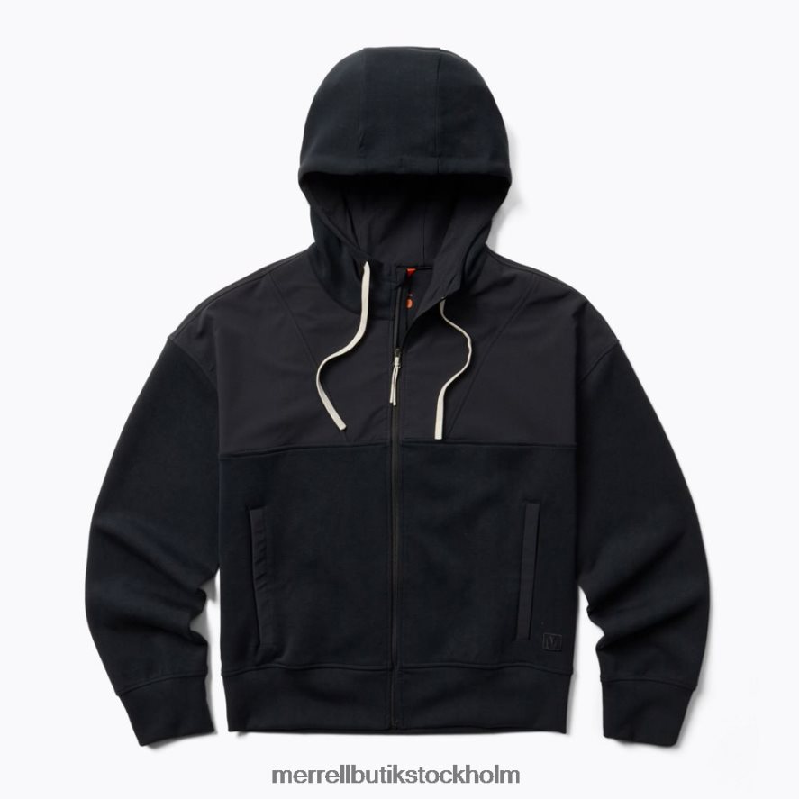 kvinnor Merrell svart momentum hoody kläder DP80HP1011
