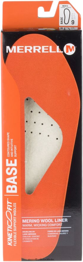 kvinnor Merrell ull kinetic fit bas bred bredd kläder DP80HP427
