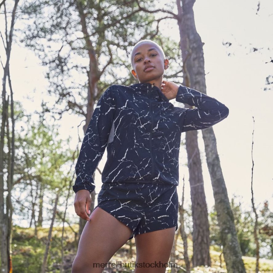 kvinnor Merrell blixttryck löparjacka kläder DP80HP1192