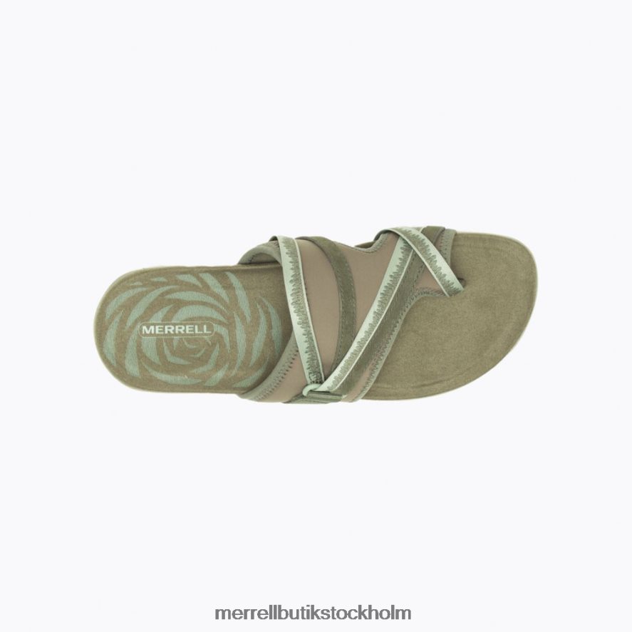 kvinnor Merrell oliv terran 3 kuddsstolpe skor DP80HP947