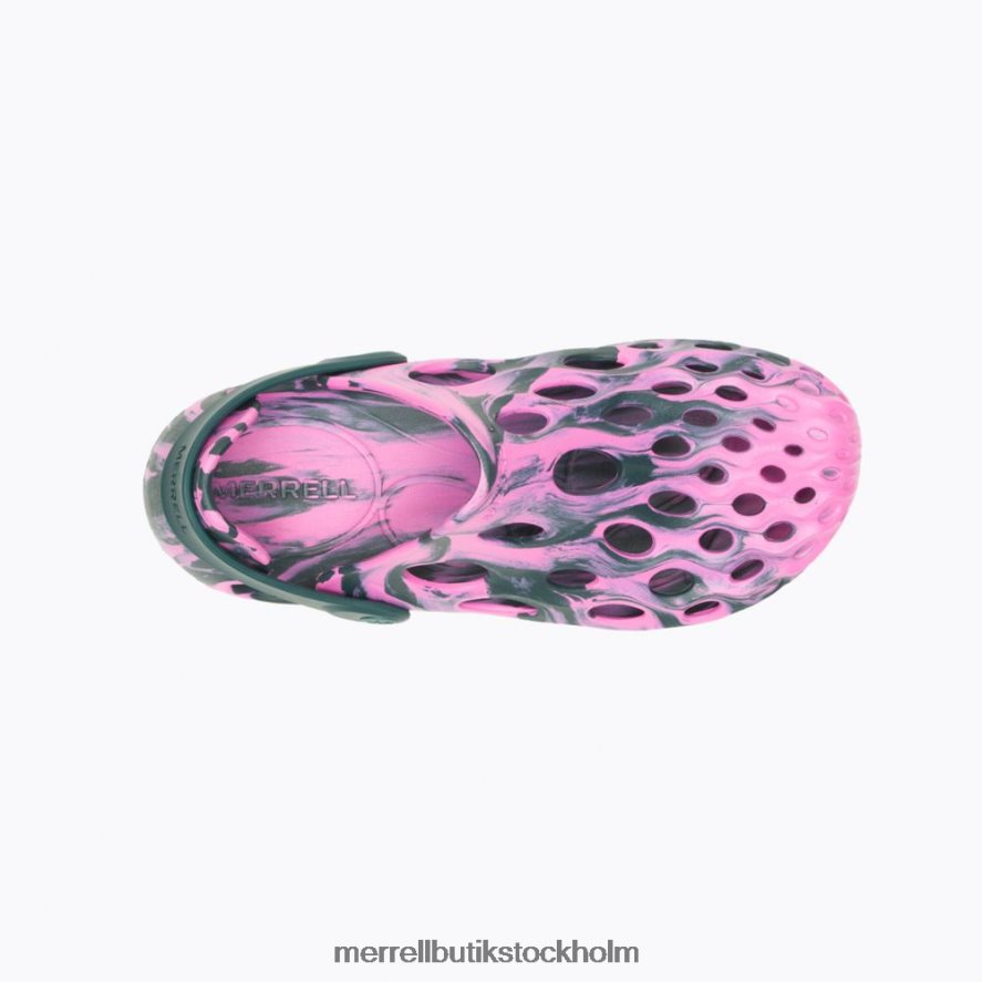 kvinnor Merrell sjömossa/rouge hydro moc skor DP80HP867