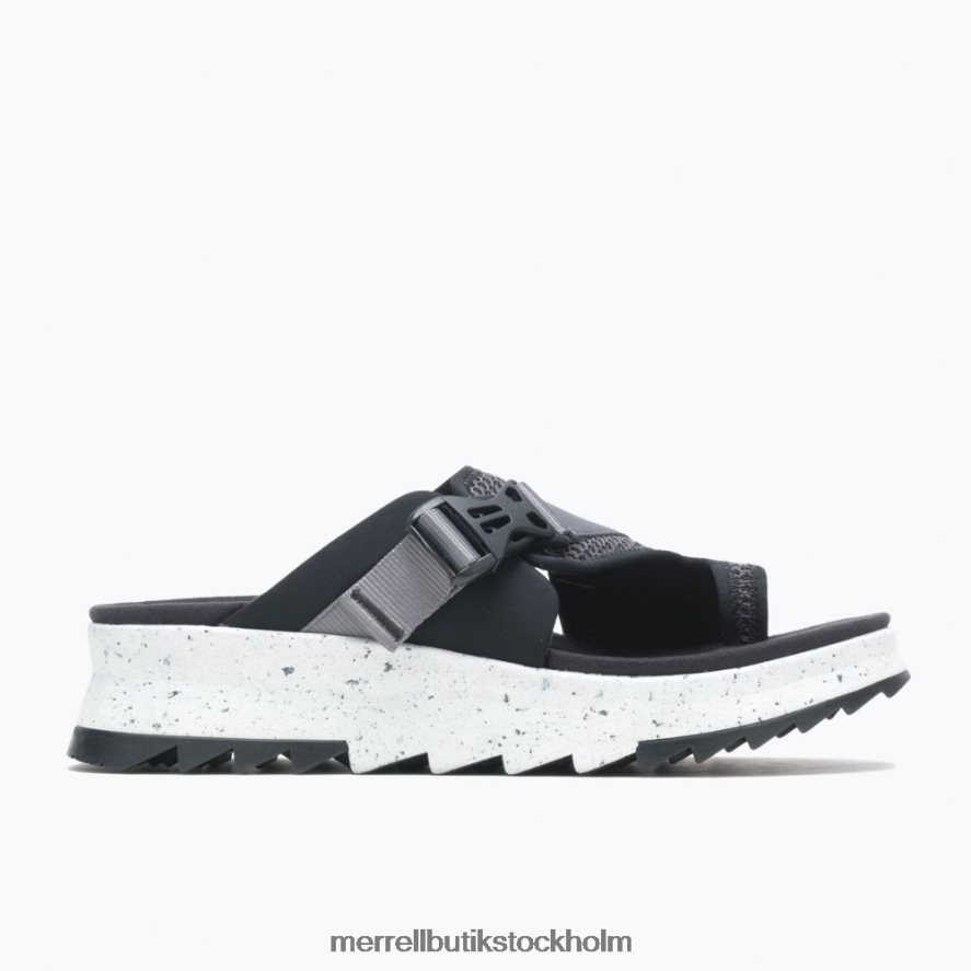 kvinnor Merrell svart alpin kuddfolie skor DP80HP1164