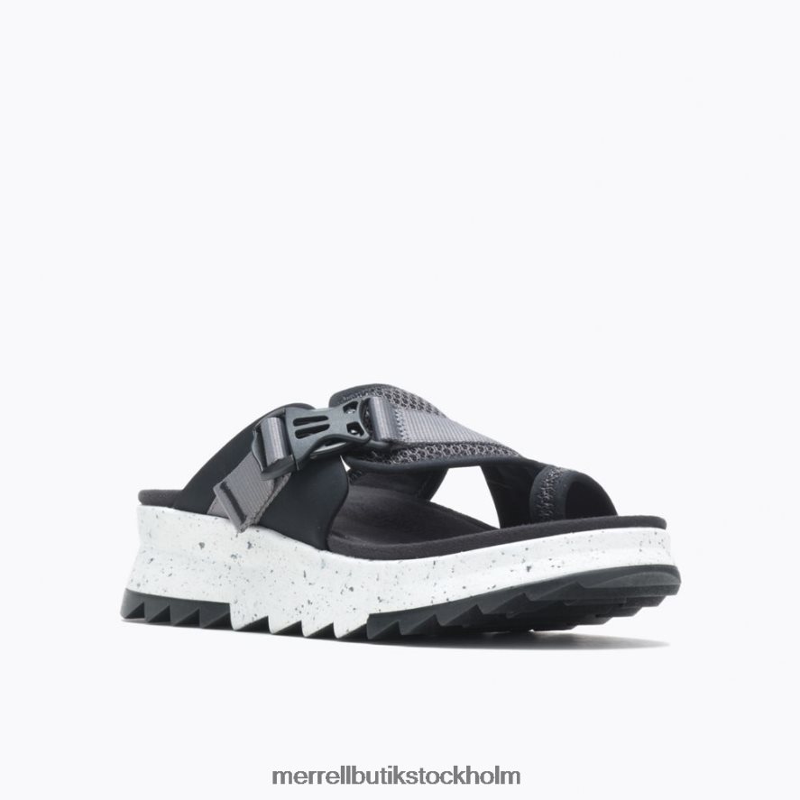 kvinnor Merrell svart alpin kuddfolie skor DP80HP1164