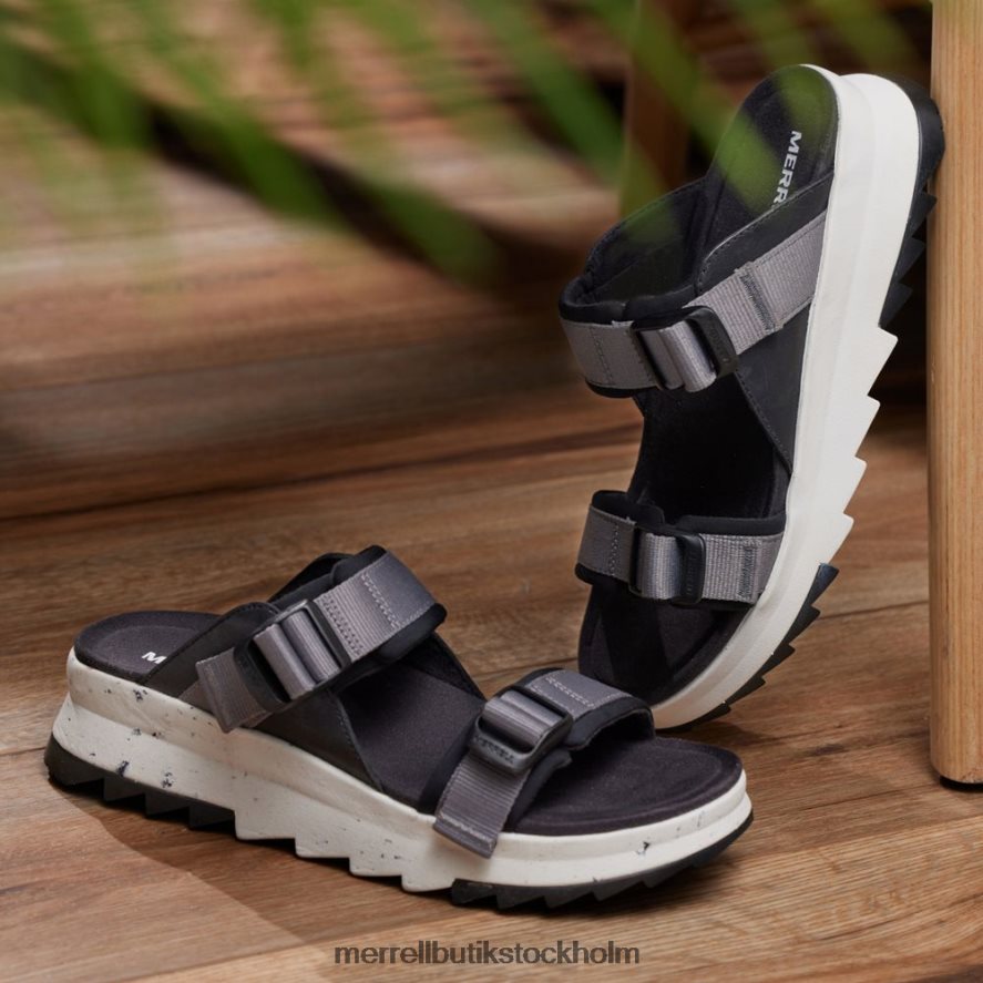 kvinnor Merrell svart alpin kuddrutschkana skor DP80HP1079