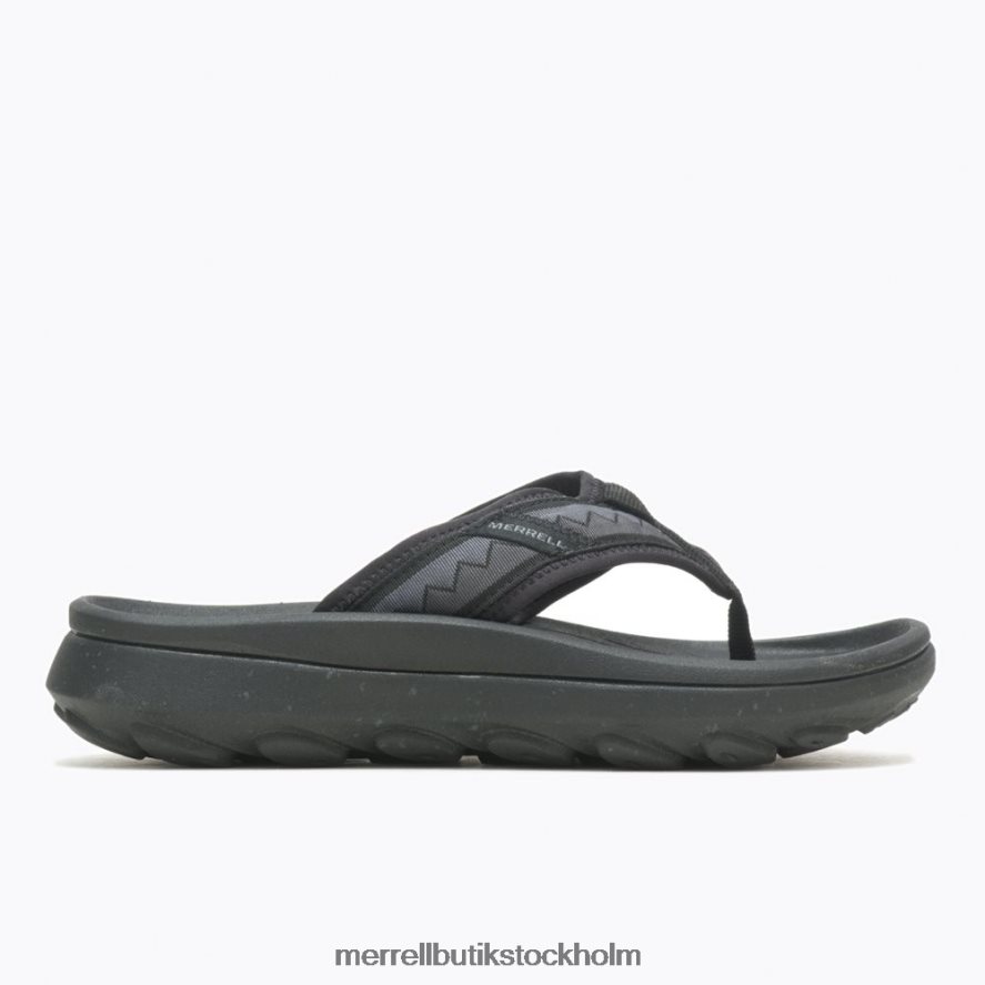 kvinnor Merrell svart hut ultra flip skor DP80HP934