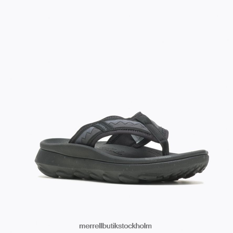 kvinnor Merrell svart hut ultra flip skor DP80HP934