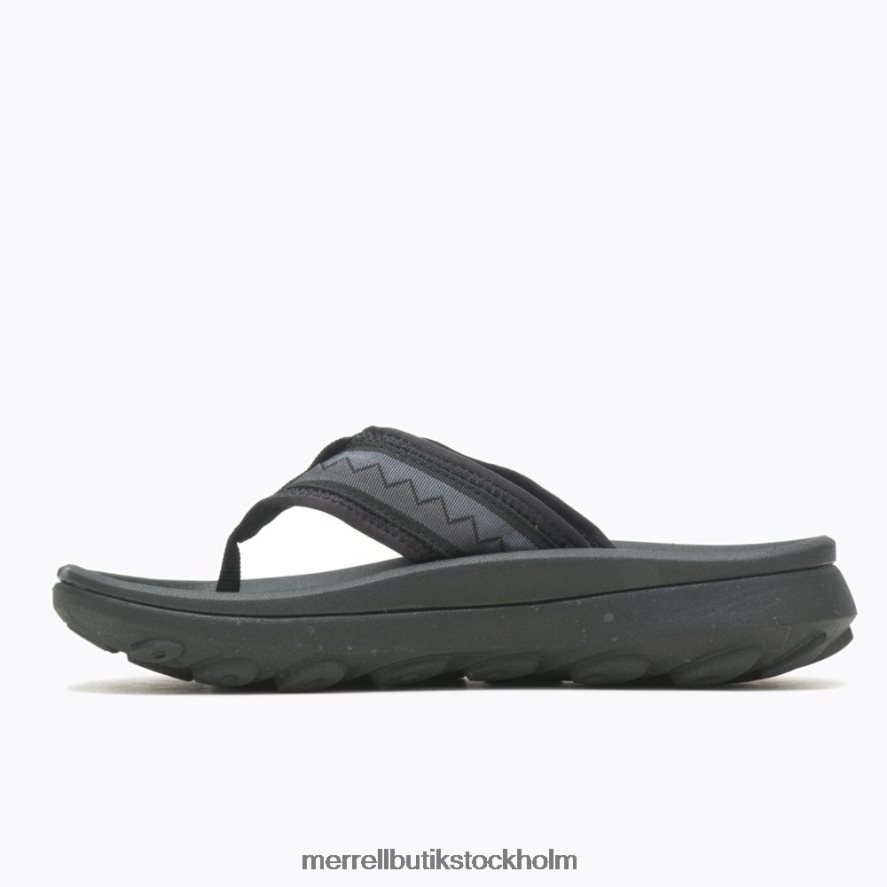 kvinnor Merrell svart hut ultra flip skor DP80HP934