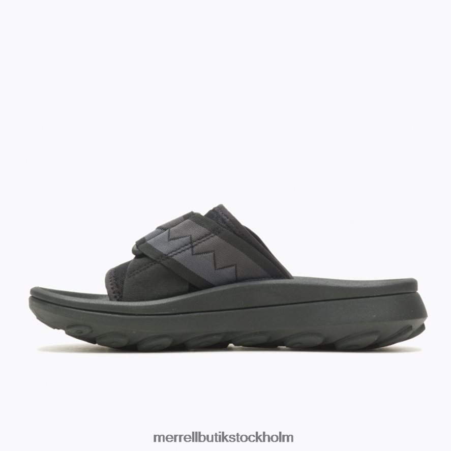 kvinnor Merrell svart hut ultra slide skor DP80HP944