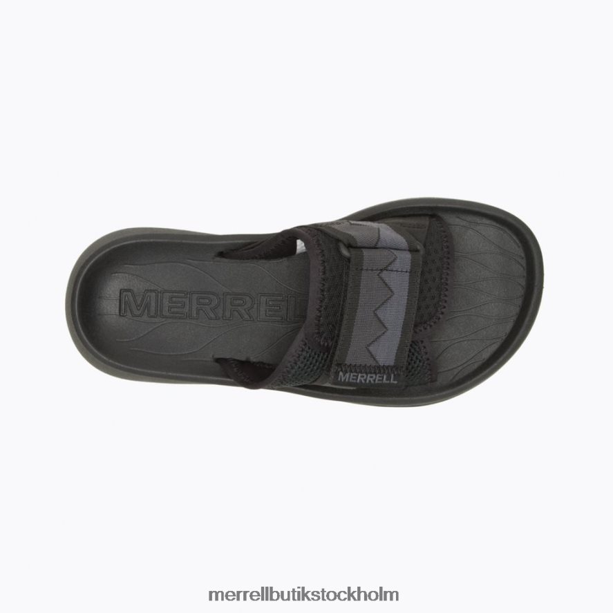 kvinnor Merrell svart hut ultra slide skor DP80HP944