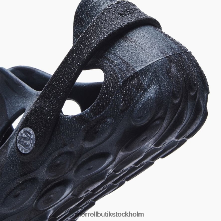 kvinnor Merrell svart hydro moc skor DP80HP869