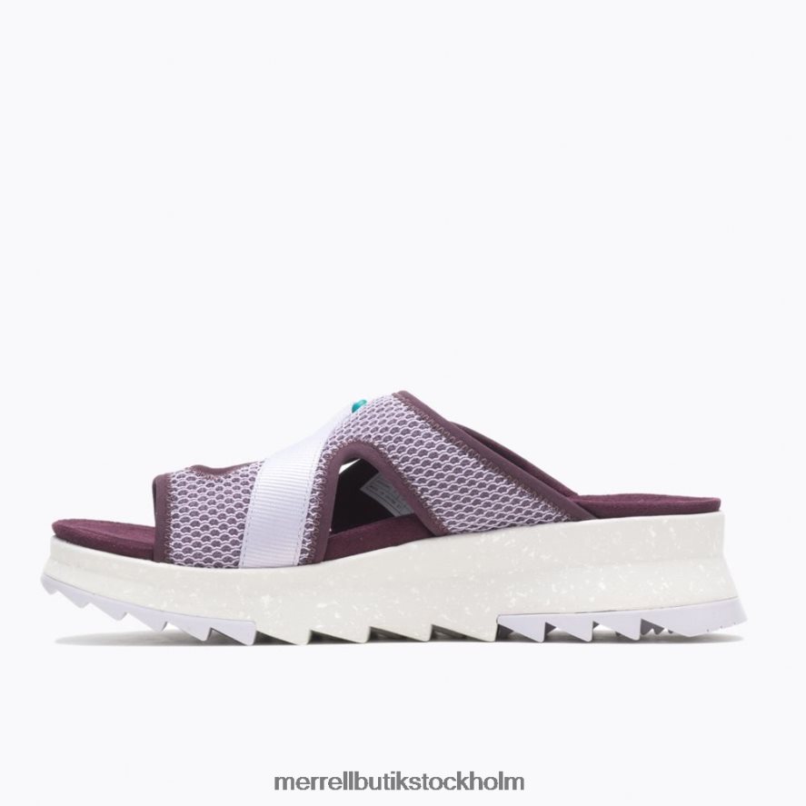 kvinnor Merrell vinröd alpin kuddfolie skor DP80HP1163