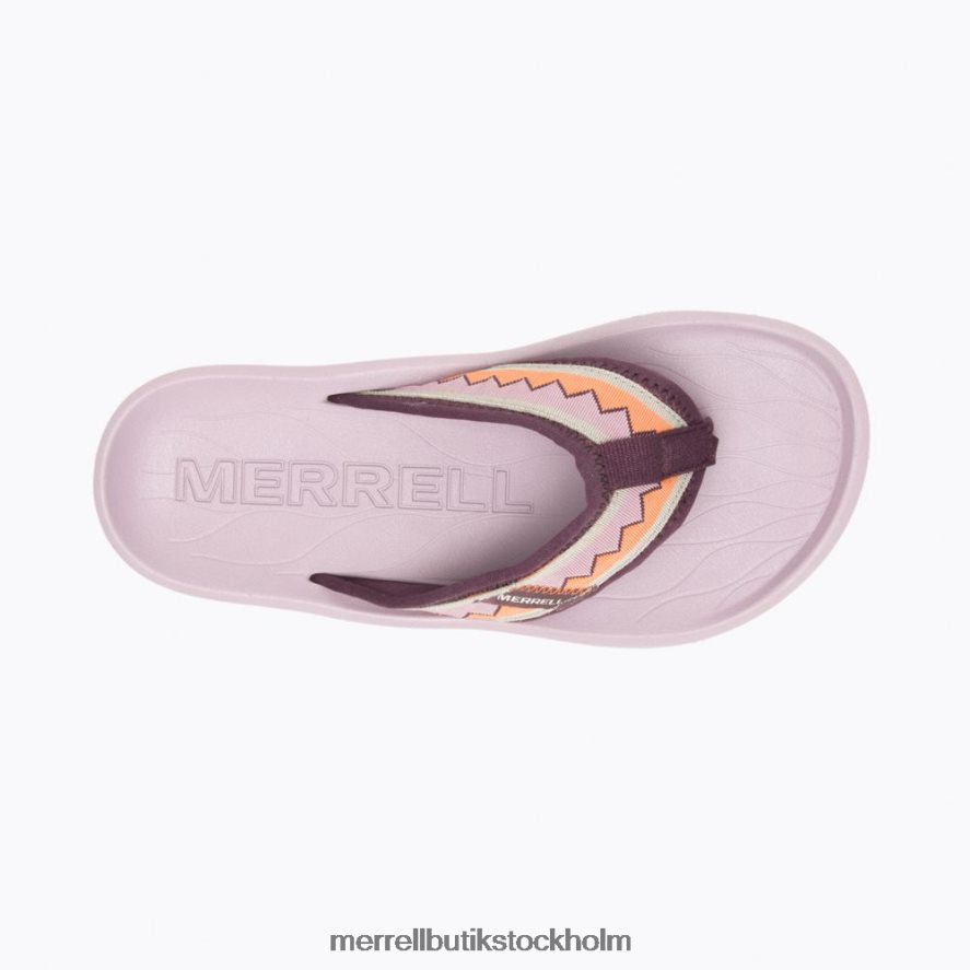 kvinnor Merrell vinröd hut ultra flip skor DP80HP931