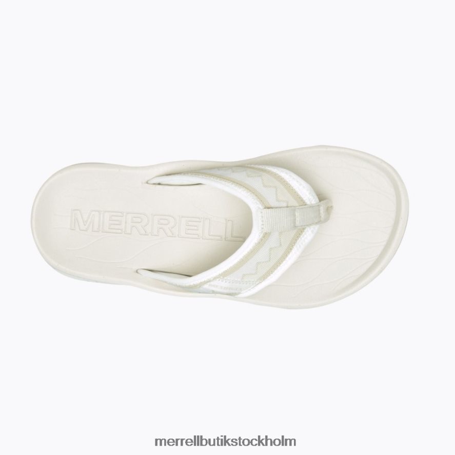 kvinnor Merrell vit hut ultra flip skor DP80HP936