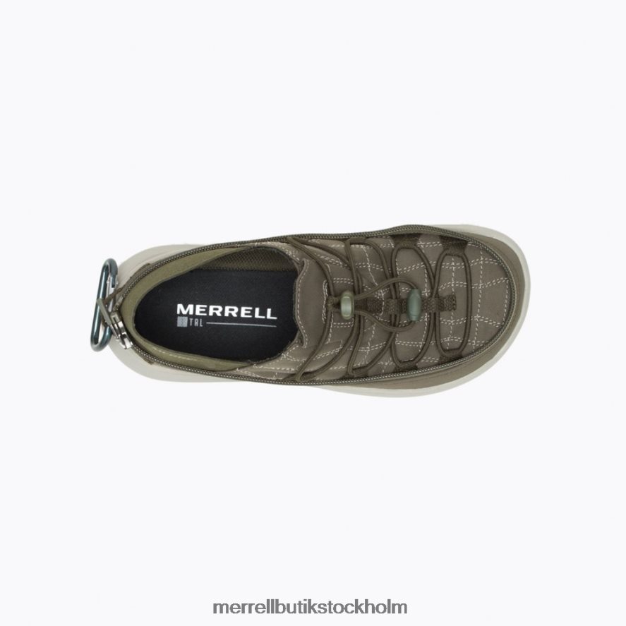 kvinnor Merrell oliv hut moc 2 pack 1trl skor DP80HP1255