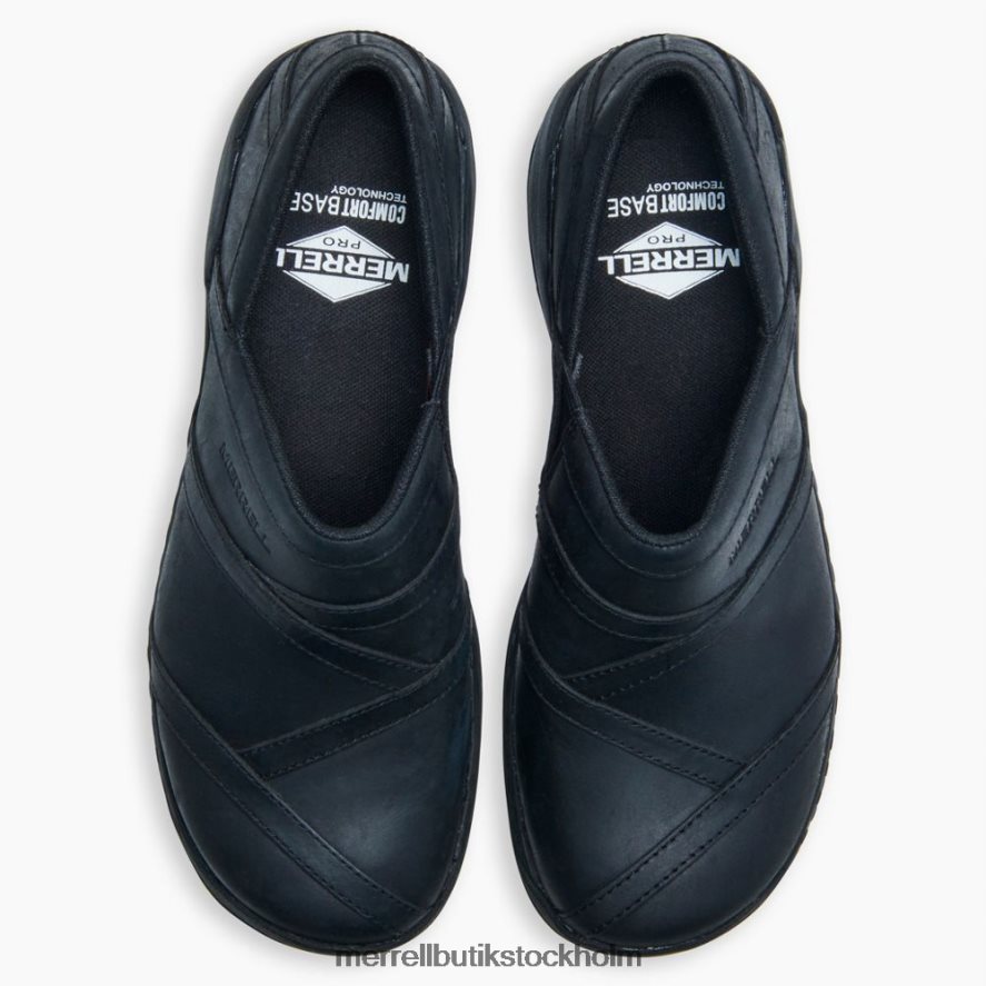 kvinnor Merrell svart extranummer 2 moc ac+ pro skor DP80HP1333
