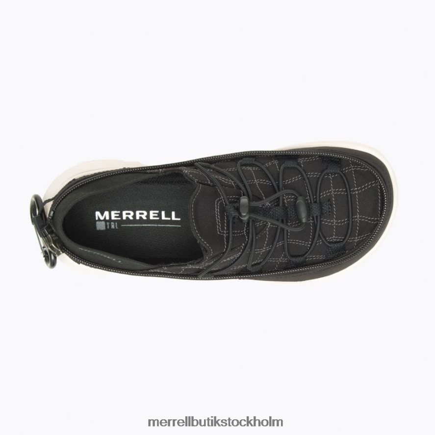 kvinnor Merrell svart/månstråle hut moc 2 pack 1trl skor DP80HP1254