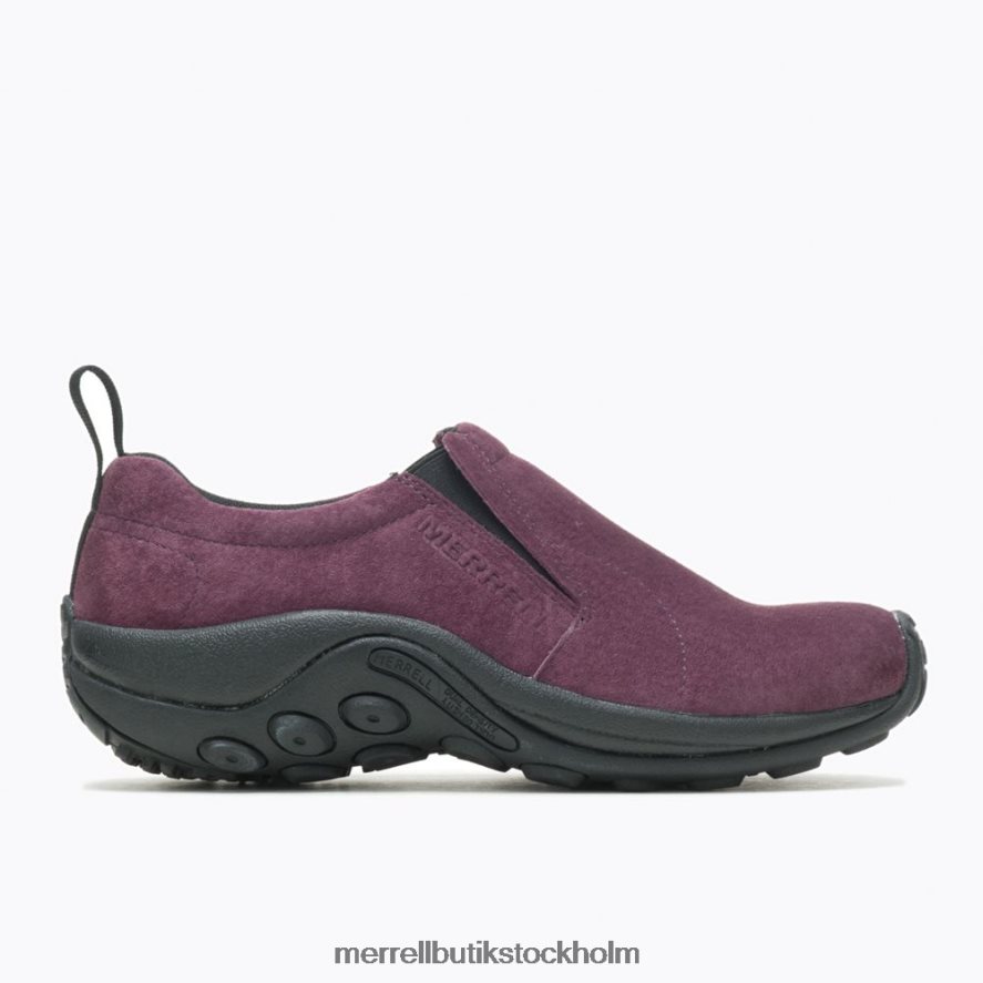 kvinnor Merrell vinröd djungel moc skor DP80HP1095