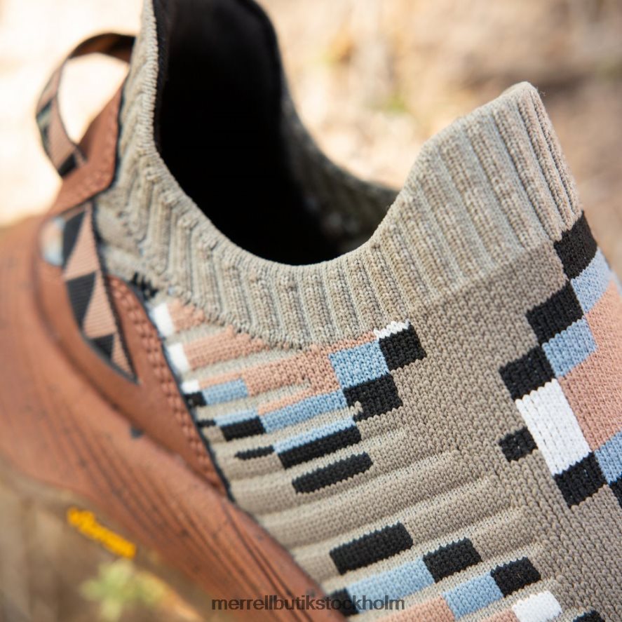 kvinnor Merrell brindle/sköldpadda gå ombord på sneaker moc x jordan ann craig skor DP80HP1292