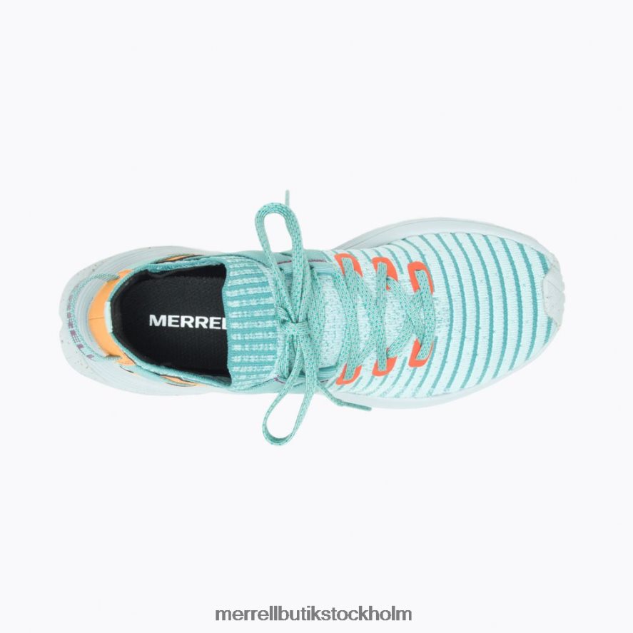 kvinnor Merrell hamn grå embark spets sneaker skor DP80HP910