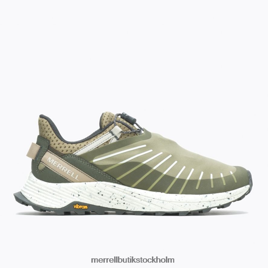 kvinnor Merrell oliv gå ombord spetssköld sneaker skor DP80HP541