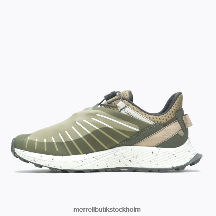 kvinnor Merrell oliv gå ombord spetssköld sneaker skor DP80HP541