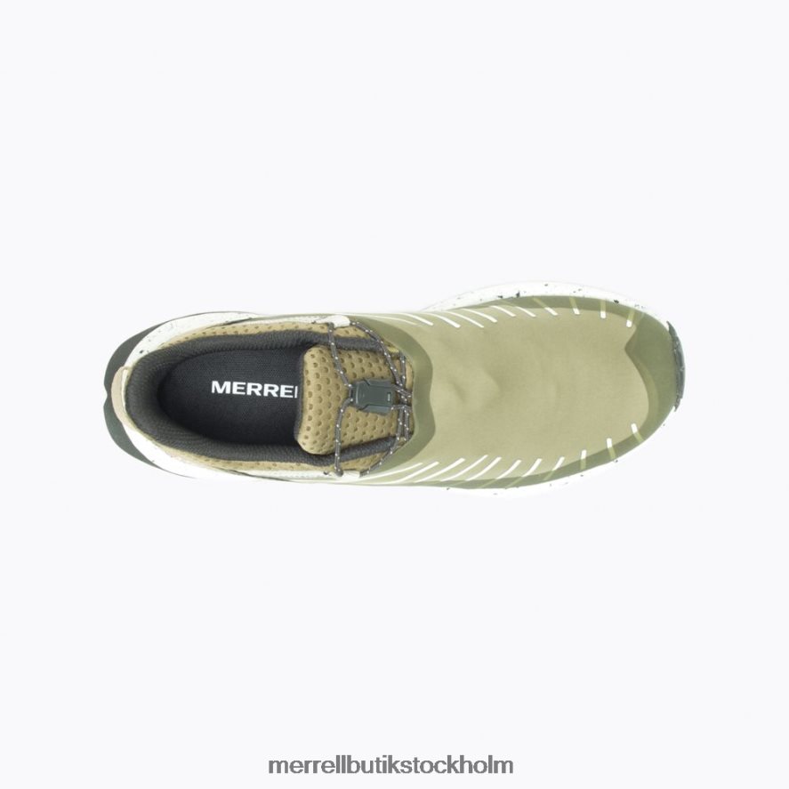 kvinnor Merrell oliv gå ombord spetssköld sneaker skor DP80HP541