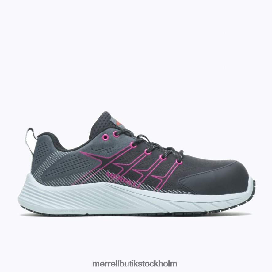 kvinnor Merrell svart/fuchsia moab flight kolfiber skor DP80HP1237