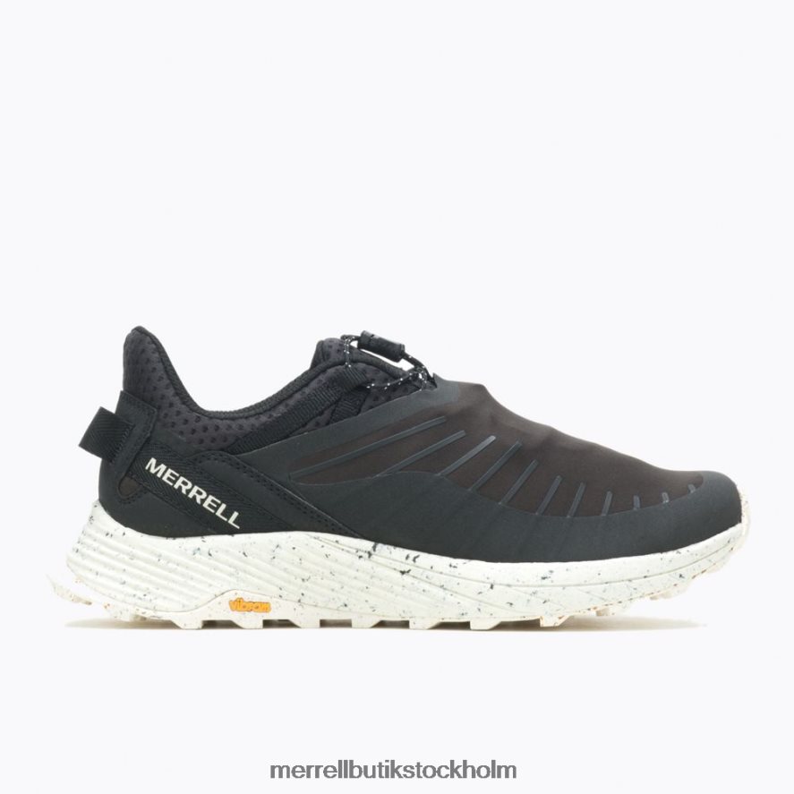 kvinnor Merrell svart gå ombord spetssköld sneaker skor DP80HP539
