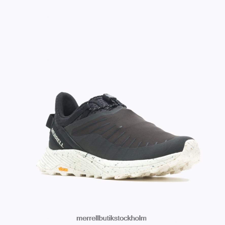 kvinnor Merrell svart gå ombord spetssköld sneaker skor DP80HP539