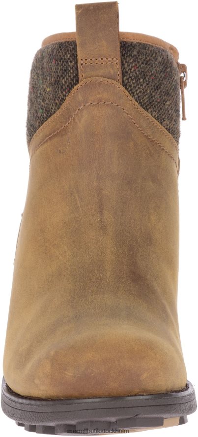 kvinnor Merrell muskot chateau ii mid pull vattentät skor DP80HP1150