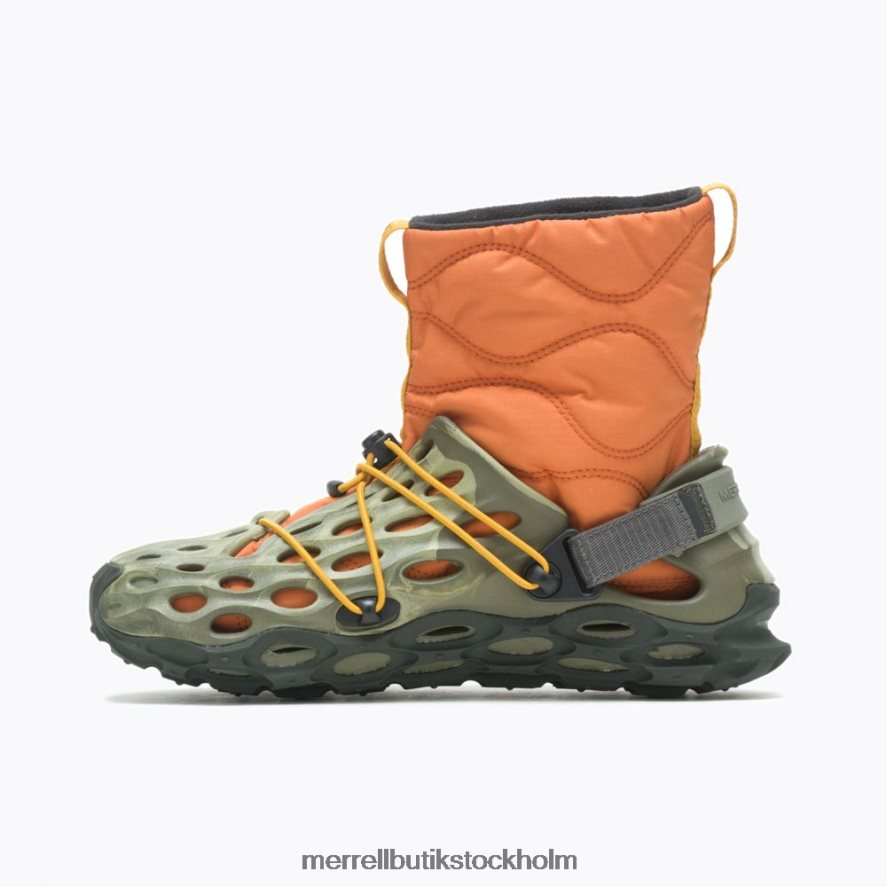 kvinnor Merrell oliv hydro moc vid puff mitten av 1trl skor DP80HP1214