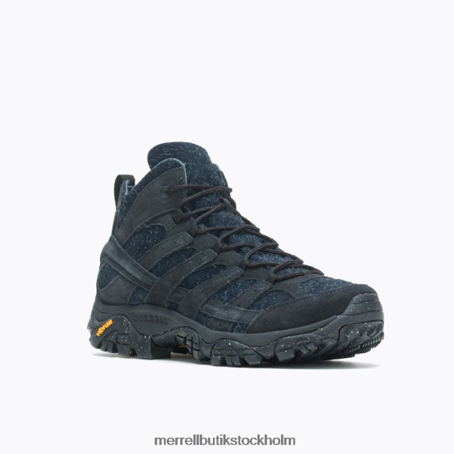 kvinnor Merrell svart moab 2 decon mid skor DP80HP1326