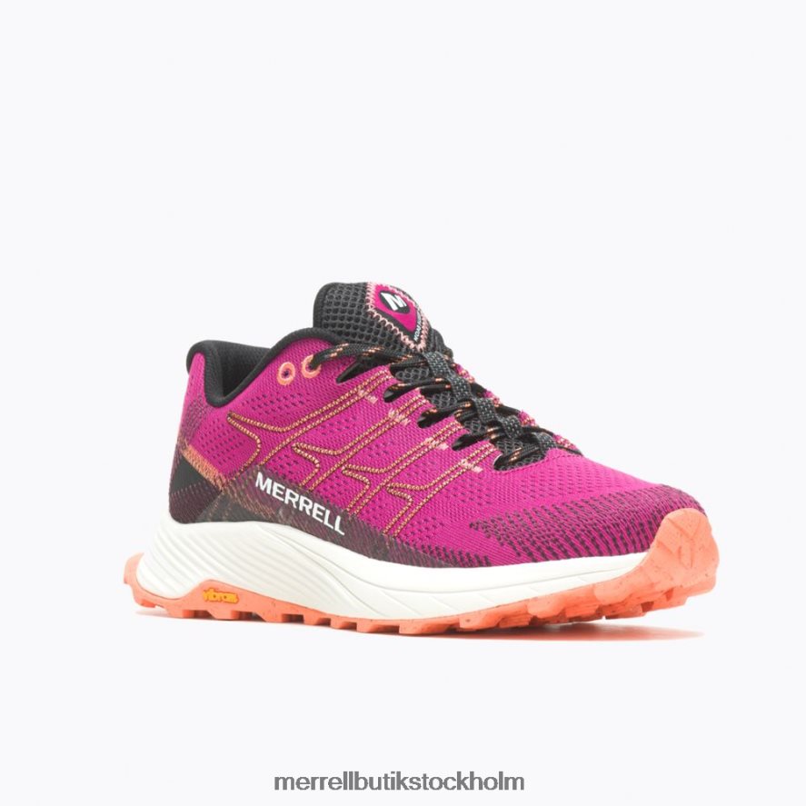 kvinnor Merrell fuchsia/svart moab flygning skor DP80HP968