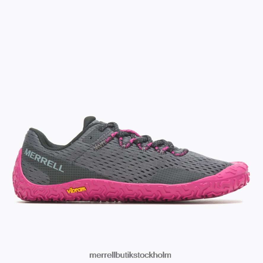 kvinnor Merrell granit/fuchsia ånghandske 6 skor DP80HP856