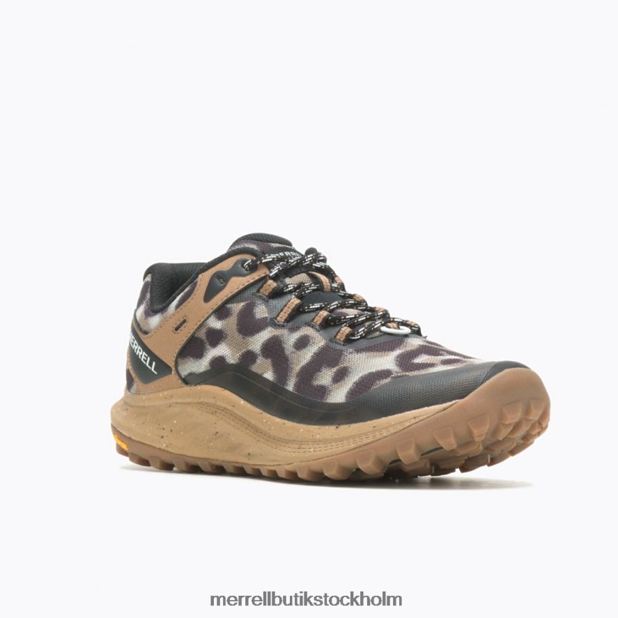 kvinnor Merrell sepia leopard antora 3 leopard skor DP80HP1041