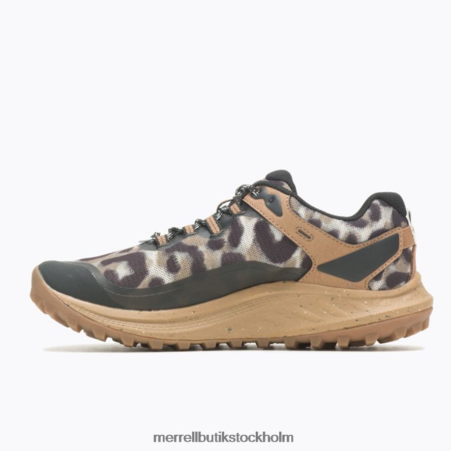 kvinnor Merrell sepia leopard antora 3 leopard skor DP80HP1041