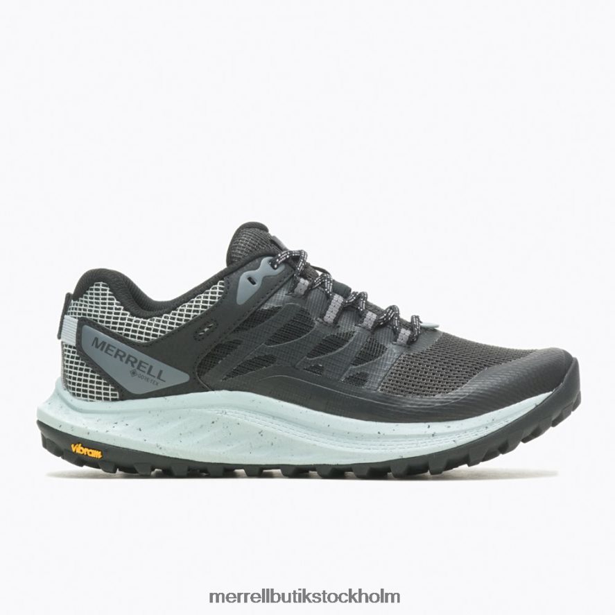 kvinnor Merrell svart antora 3 gore-tex skor DP80HP822