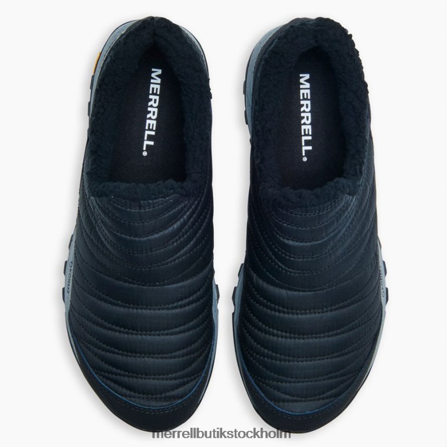 kvinnor Merrell svart antora sneaker moc bred bredd skor DP80HP1090