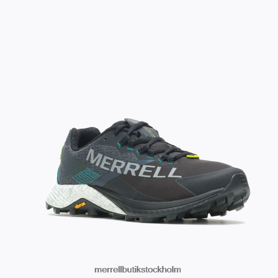 kvinnor Merrell svart/jade mtl long sky 2 sköld skor DP80HP1203